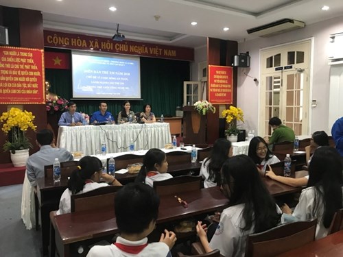 Tổ chức diễn đàn trẻ em năm 2018, chủ đề “Vì cuộc sống an toàn, lành mạnh cho trẻ em trong thế giới công nghệ số”